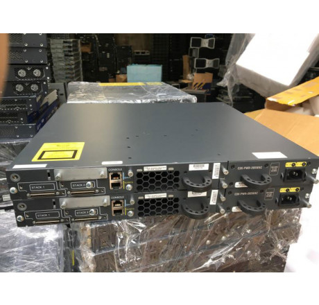Cisco catalyst WS-C3750E-24TD-S switch Layer 3 24 cổng LAN 1G