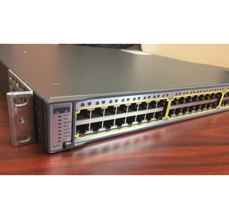 Cisco Catalyst C3750G-48TS-S switch 48 ports 1G Gigabit Layer 3 Stackable