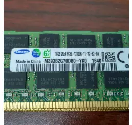 Ram máy chủ server Samsung 16GB 2RX4 PC3L-12800R DDR3 1600 ECC REG chính hãng 