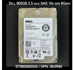Ổ cứng HDD 2.5 inch Dell 900G sas 10k enterprise ST9900805SS 6Gbps