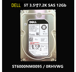 Ổ cứng HDD Dell 6TB 12G 7.2K 3.5 SAS ST6000NM0095 0RHVWG 256MB cache