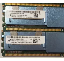 Ram Micron 8GB FBD DDR2 667 ECC PC2-5300F FB-DIMM server workstation