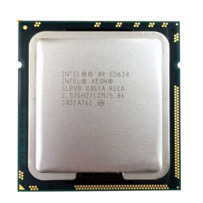 CPU intel Xeon E5630 2.53GHz 4 Codes 8 threads