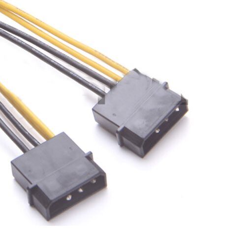 cap chuyen nguon dien 2 x 4 pin hdd ide sang cpu 8 pin 2