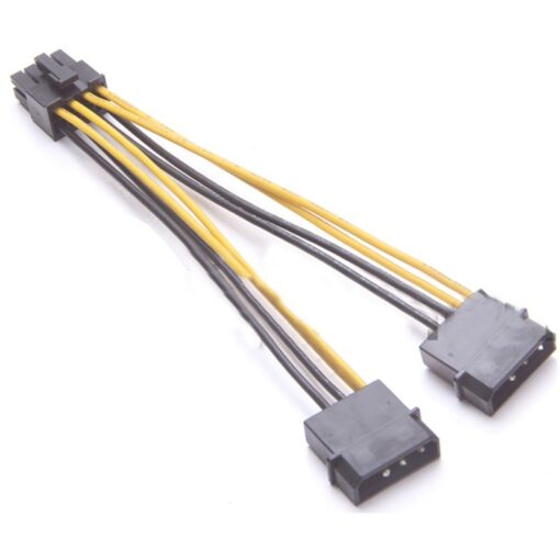 cap chuyen nguon dien 2 x 4 pin hdd ide sang cpu 8 pin