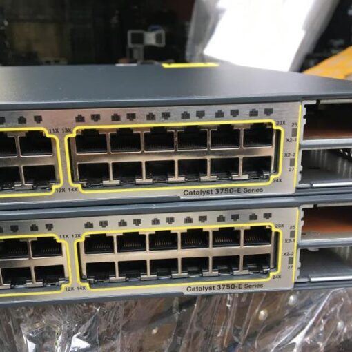 cisco catalyst ws c3750e 24td s switch layer 3 24 cong lan 1g 8