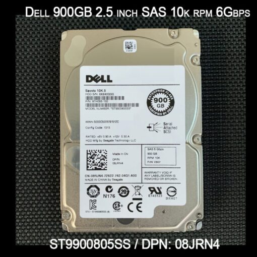 HDD 2.5 inch Dell 900G sas 10k enterprise ST9900805SS 6Gbps