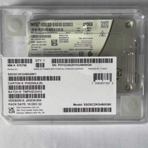 o cung ssd intel dc s4610 480gb nand mlc 2 5 inch sata 6gb
