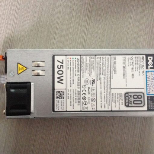 psu dell r720 r620 r520 t620 750w 4