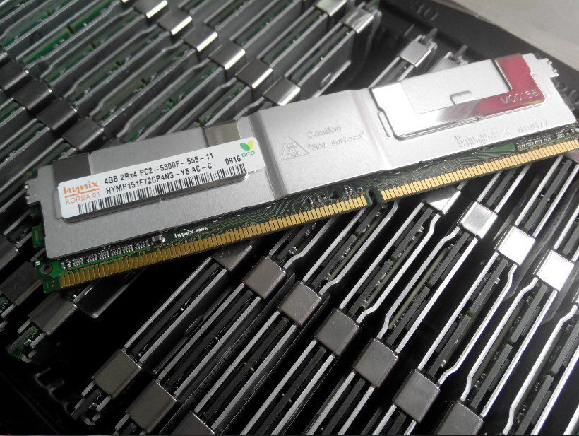 ram hynix 4g fbd ddr2 667 ecc pc2 5300f fb dimm server workstation 2