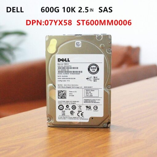 seagate st600mm0006 dell 600g 2.5 inch 10k sas 07yx58 01