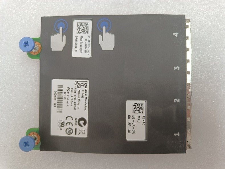 Card mạng 4 cổng cho Dell R620 R720 R720XD R730 R730XD I350 0R1XFC 02