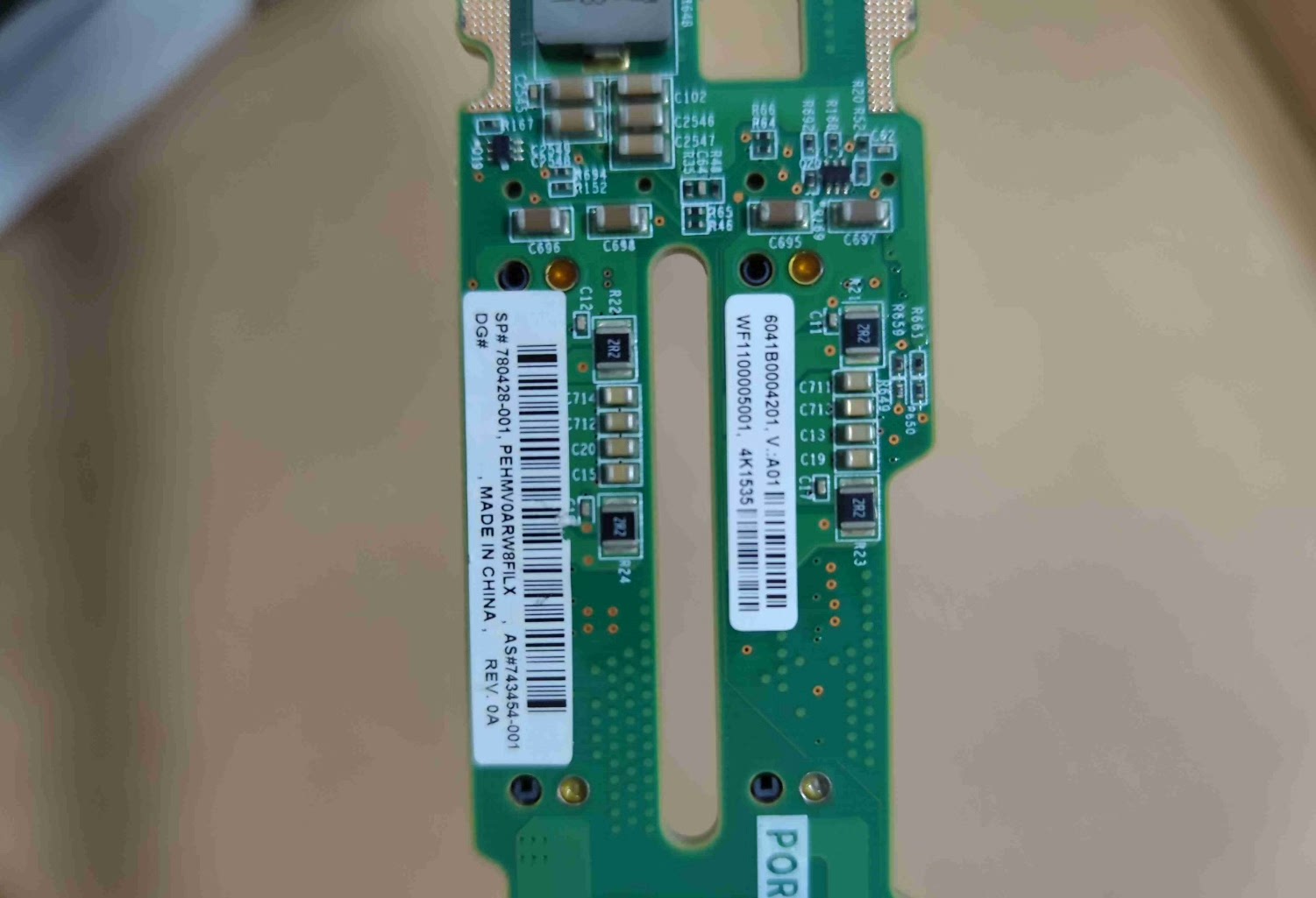 backplane hdd hp dl360 dl120 dl160 g9 g10 gen9 gen10 8 khe cắm sff sp 780428 001 như 743454 001 02
