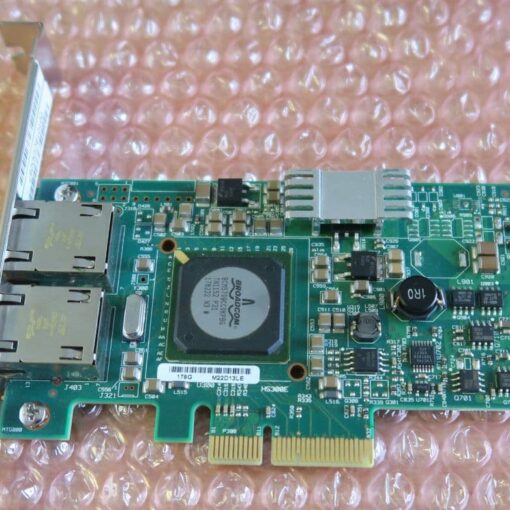 dell g218c broadcom 5709 netxtreme ii dual port gigabit ethernet adapter card [3] 39513 p