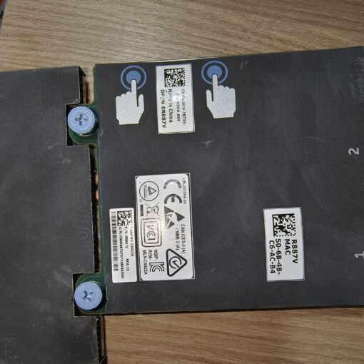 dell mellanox cx422a connectx 4 25gb sfp dual port rndc daughter card r887v 04