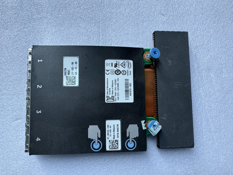 dell network daughter card 2x 1gbe i350 2x 10gbe x540 99gtm 03 dell network daughter card 2x 1gbe i350 2x 10gbe x540 99gtm 03