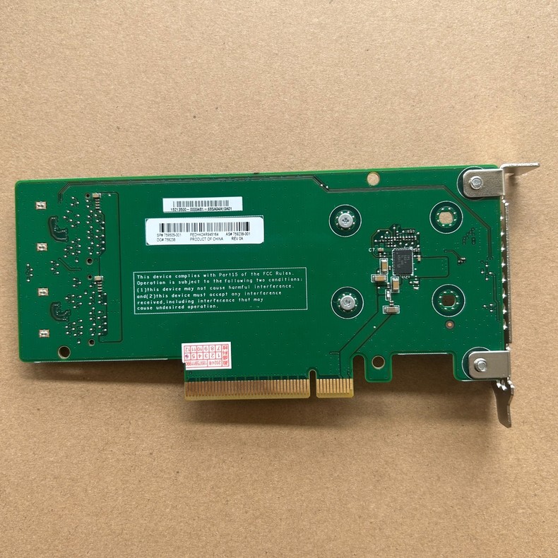 hpe hp 759505 001 sata m 2 dual drive pcie riser card 759238 001 04