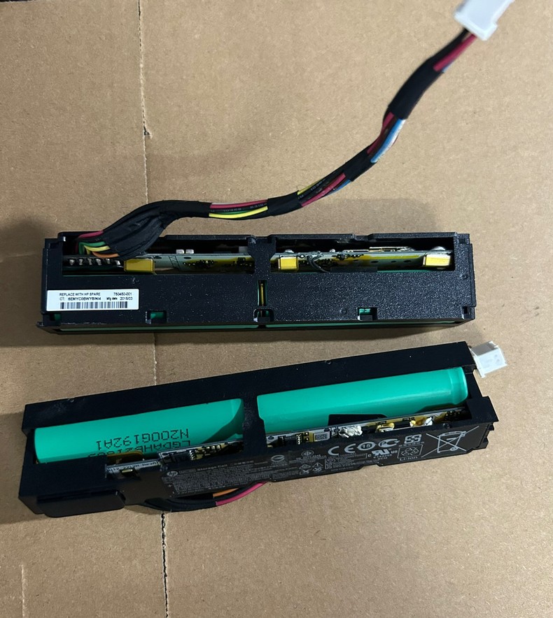pin card raid hp smart storage battery 96w with 145mm cable sp 871264 001 07