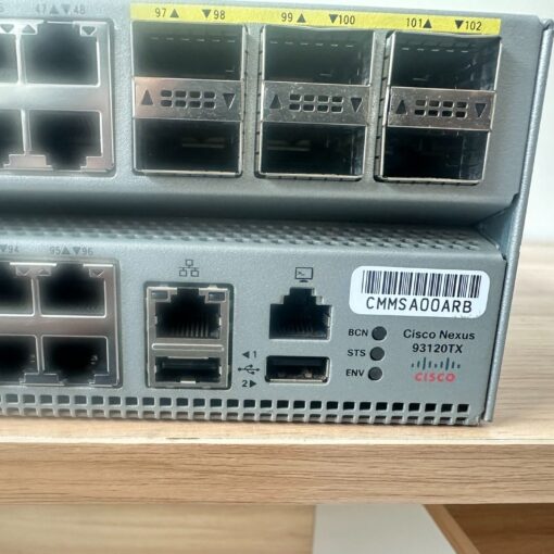 Cisco N9K C93120TX Nexus 9300 with 96p 100M110G T and 6p 40G QSFP 06