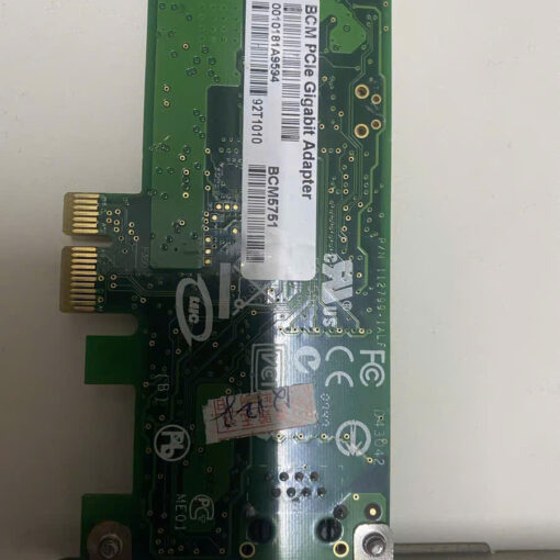 card lan nic dell 0yj686 YJ686 broadcom 1 port 1gbe 1000baase t pci express network card 04