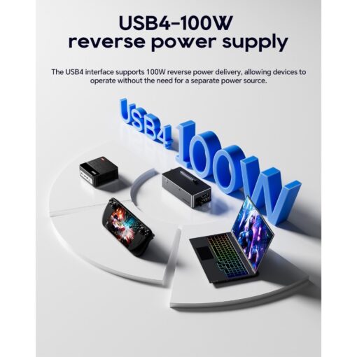 dock egpu oculink aoostar ag02 oculink usb4 kem nguon 800w 07