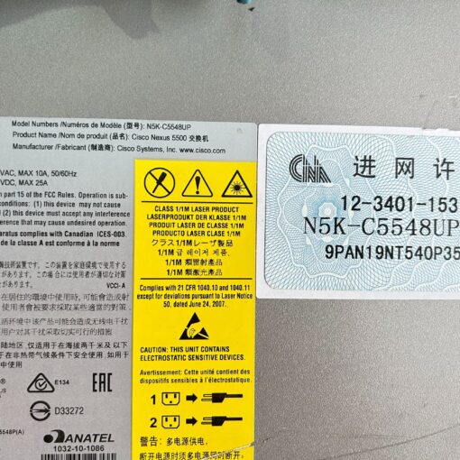 switch cisco n5k c5548up fa nexus 5548up chassis 32 10gbe ports bundle 2 ps 2 fans 02