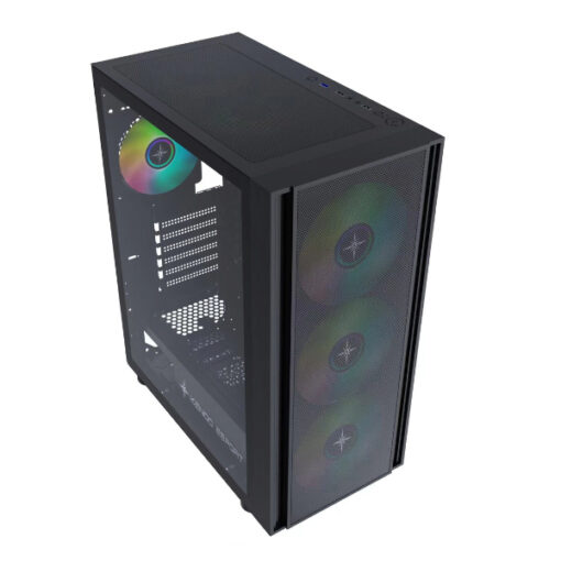 Vỏ máy tính KENOO ESPORT EM700 3F Mầu Đen (Mid Tower E ATX) 02
