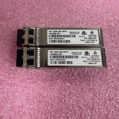 module quang hpe 10gb sfp sr mm 455885 001 01