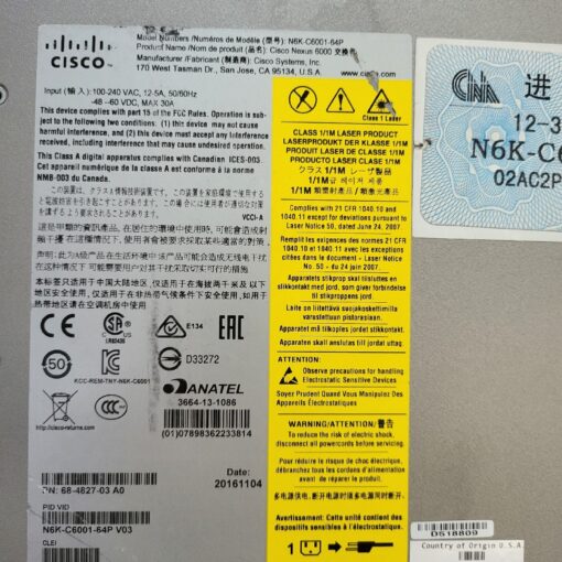 cisco nexus n6k c6001 64p switch 04