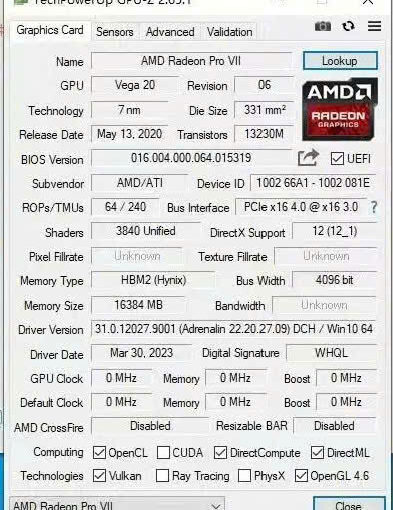 gpu amd radeon instinct mi50 16gb hbm2 tan goc them quat 08
