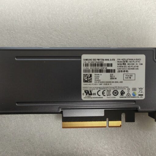 ssd enterprise samsung pm1725b hhhl 6 4tb nvme pcie x8 02