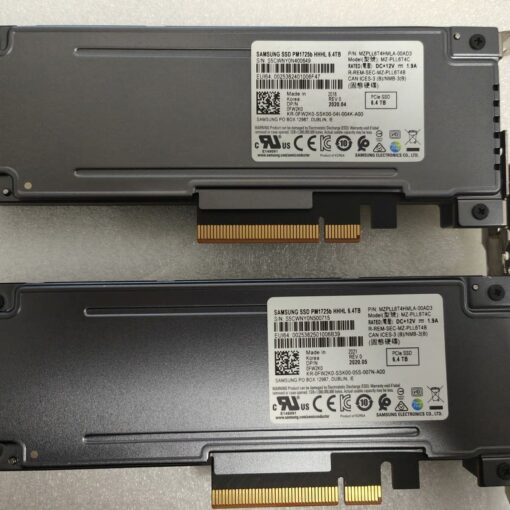 ssd enterprise samsung pm1725b hhhl 6 4tb nvme pcie x8 04