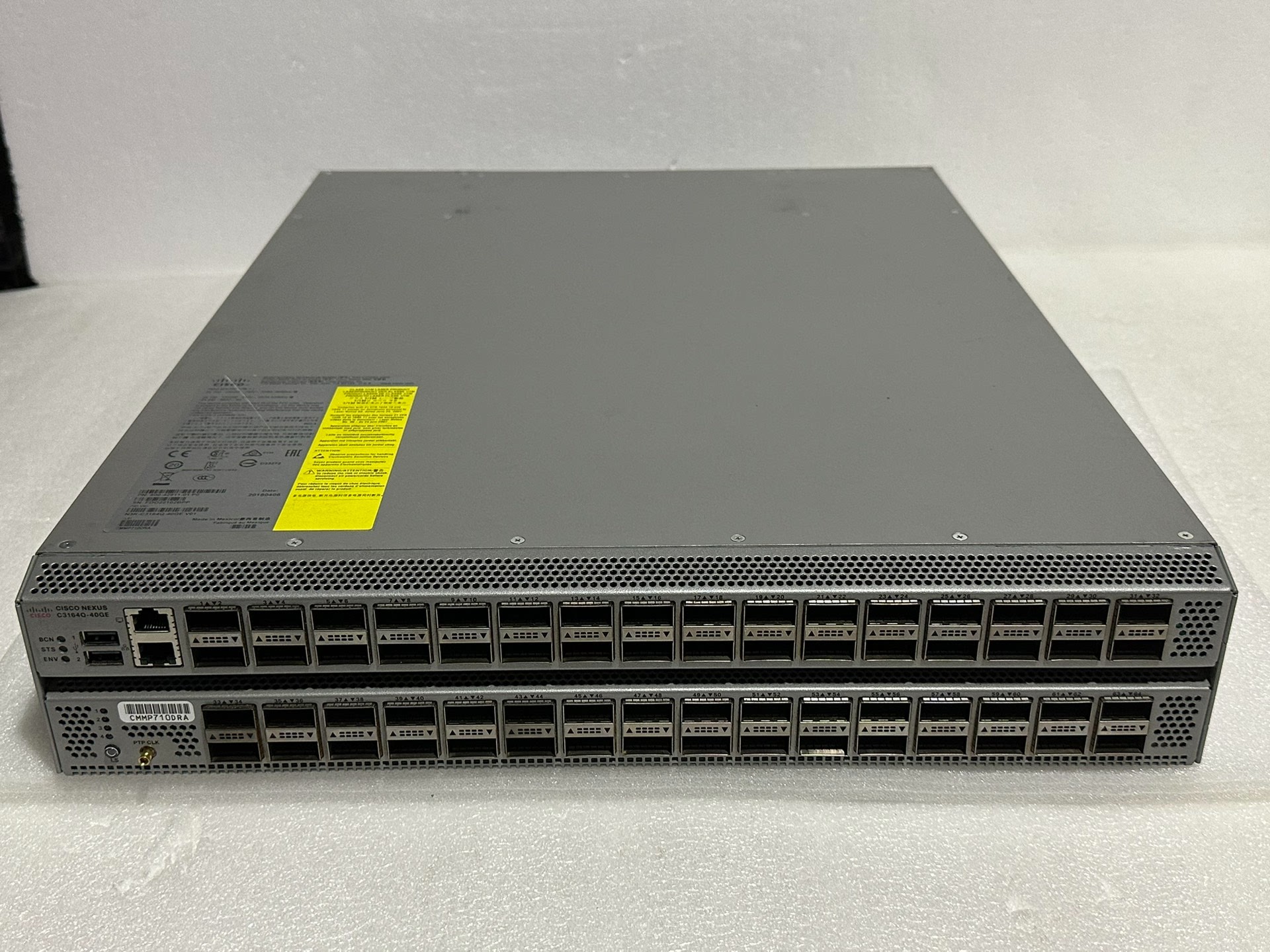 switch cisco nexus n3k c3164q 40ge 64 ports qsfp 2u 01