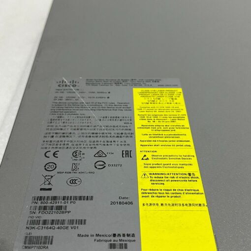 switch cisco nexus n3k c3164q 40ge 64 ports qsfp 2u 04