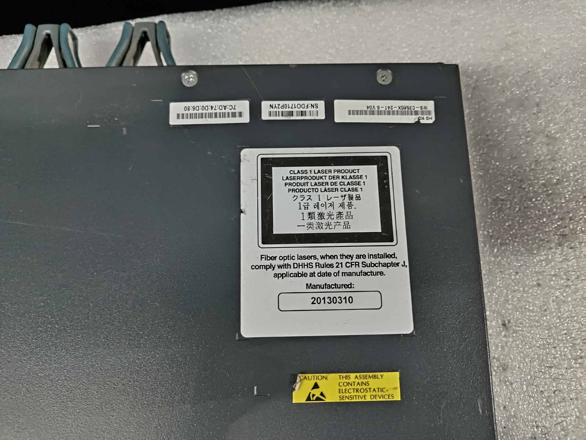 switch cisco ws c3560x 24t s 24 cong giga 1gbps base t 03
