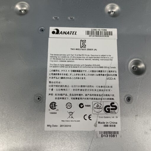 switch cisco ws c3560x 24t s 24 cong giga 1gbps base t 06