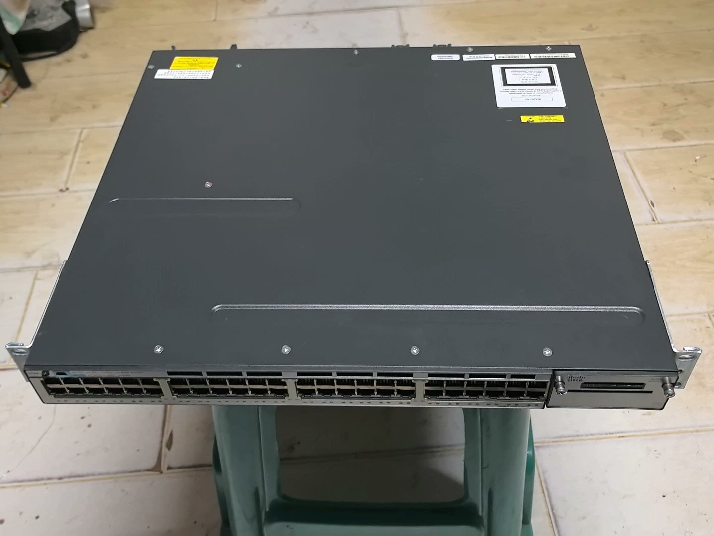 switch cisco ws c3750x 48t s 48 cong giga 1gbps base t 01