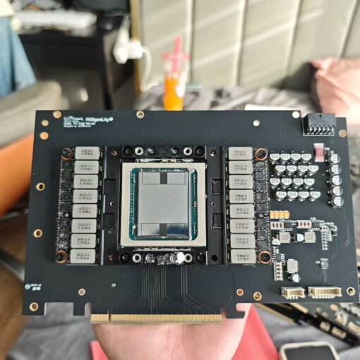 GPU NVIDIA Tesla V100 16GB HBM2 sxm2 mod fan rtx 4090 06